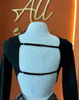 TOP NEGRO ESPALDA