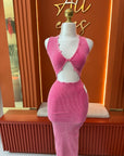 VESTIDO FUCHSIA