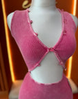 VESTIDO FUCHSIA
