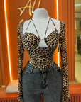 TOP ANIMAL PRINT